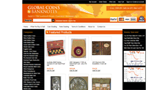 Desktop Screenshot of globalcoins.com.au